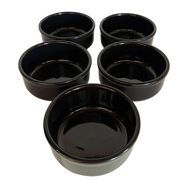 Neo Art Deco Black Bowl and Coffee Mug 26 Piece Serverware Set by Waechtersbach - 5