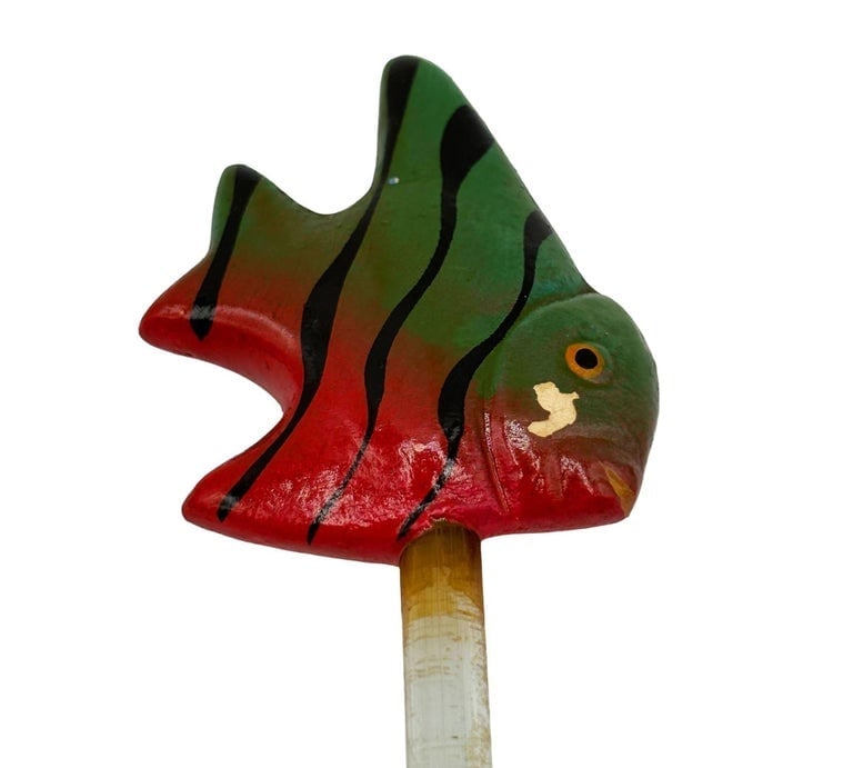 21 Piece Mid-Century Tropical Hula Girl and Flamingo Cocktail Swizzle Sticks - 20