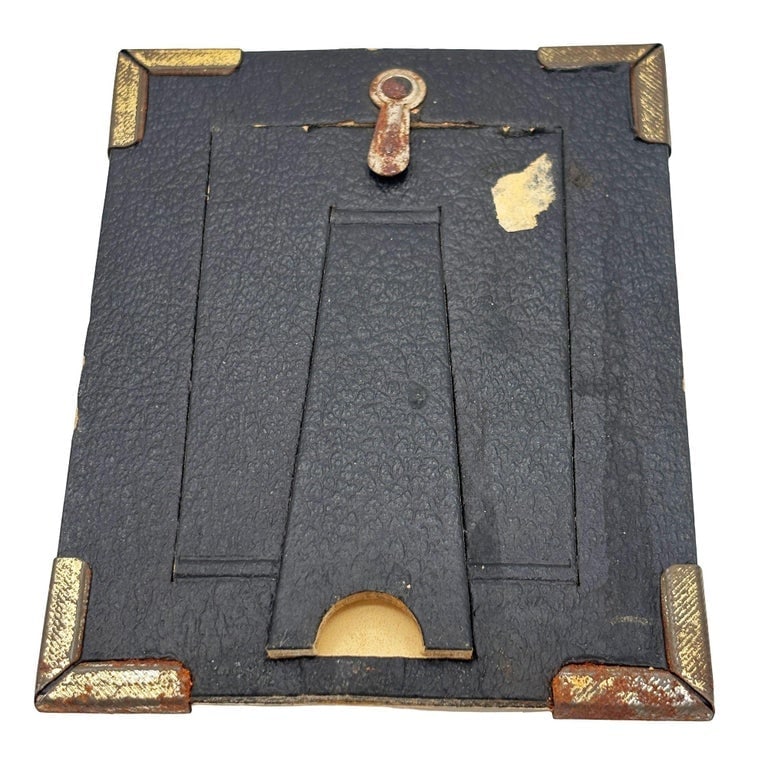 1920s Art Deco Reverse Painted Glass Picture Frame 4x6 - 7