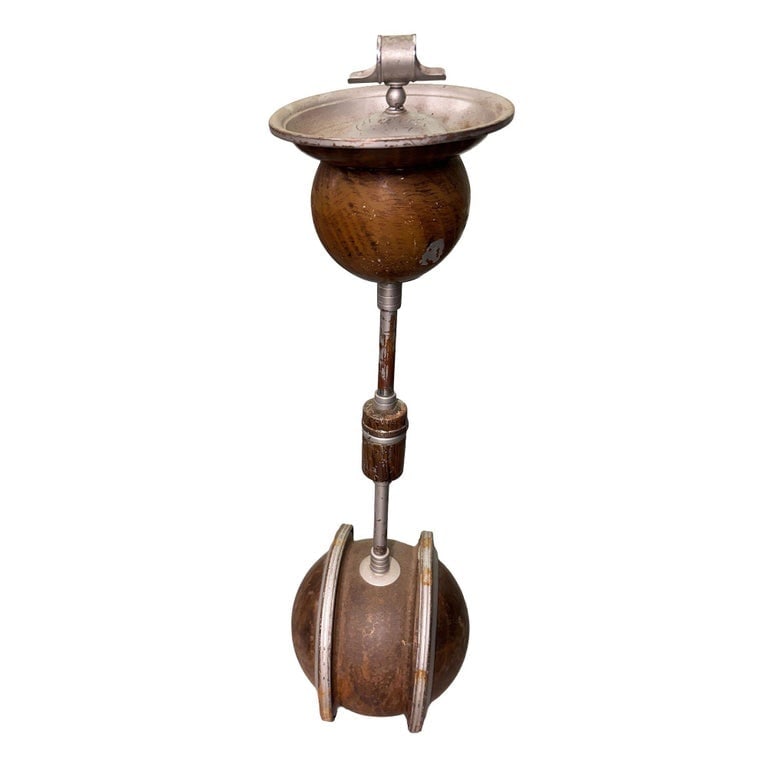 Art Deco Self leveling "Rollodor" Rolling Ashtray Stand by Belmet Products - 7