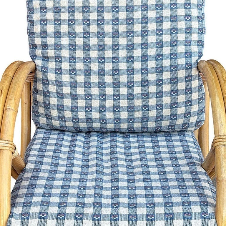 Restored Mid-century Double Strand Full Round Rattan Lounge Chair - 6