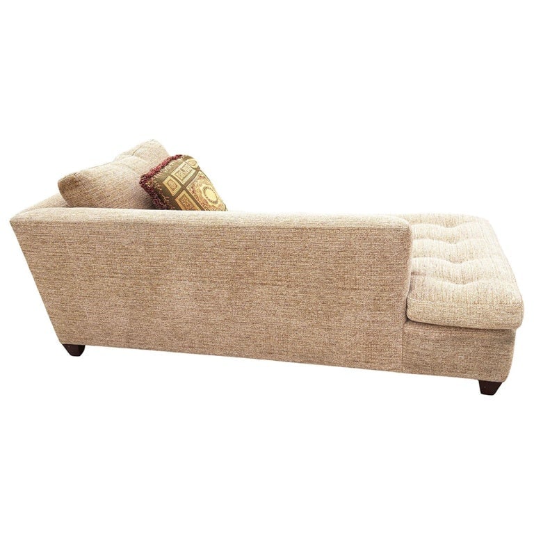 Vintage Tufted Dunkirk Right Arm Chaise Lounge - 4