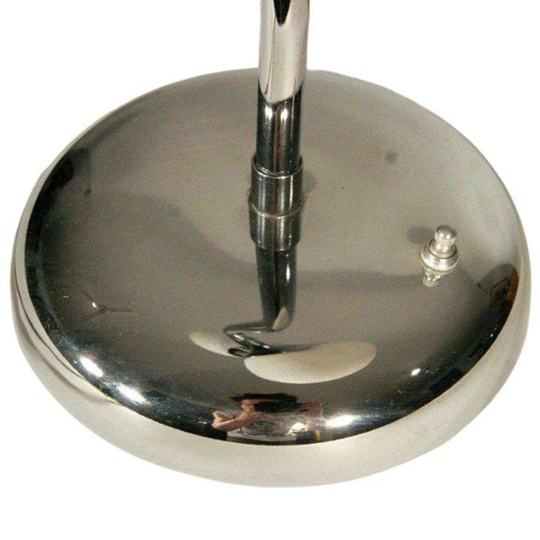 Chrome Post-modern Vine-Like Table Lamp in the Manner of Robert Sonneman - 5
