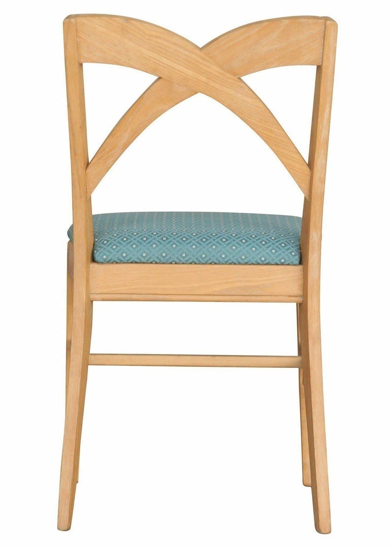 Mid-century Blond Birch Dining Chair by Paul Frankl for Brown Saltman, Set of 10 - 4