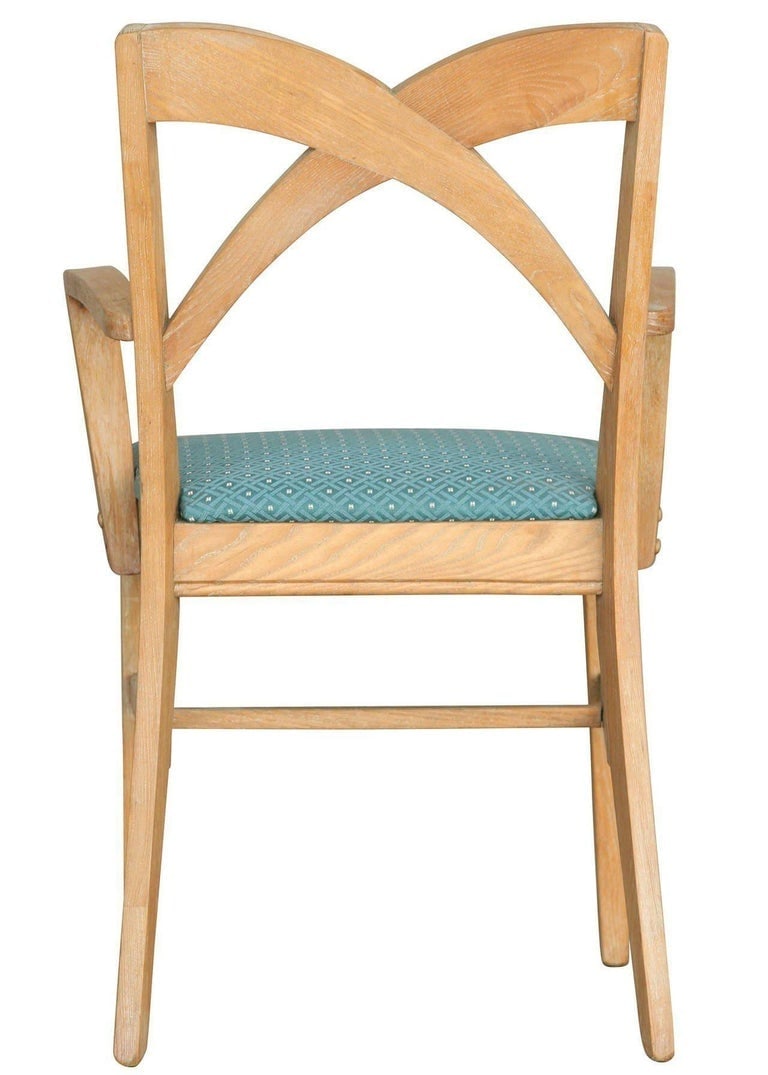 Mid-century Blond Birch Dining Chair by Paul Frankl for Brown Saltman, Set of 10 - 8