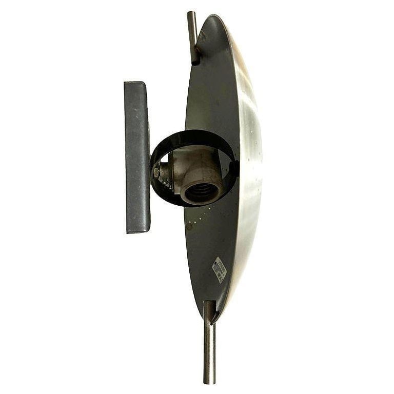 1980s "Metro 1800" Spun Aluminum Wall Sconce by Donovan Lighting, 2 Available - 2