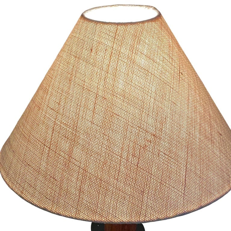Brass Bsica M2 Table Dimmer Lamp by Santiago Roqueta For Santa and Cole w/ Shade - 5