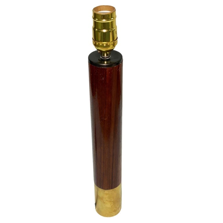Brass Bsica M2 Table Dimmer Lamp by Santiago Roqueta For Santa and Cole w/ Shade - 6