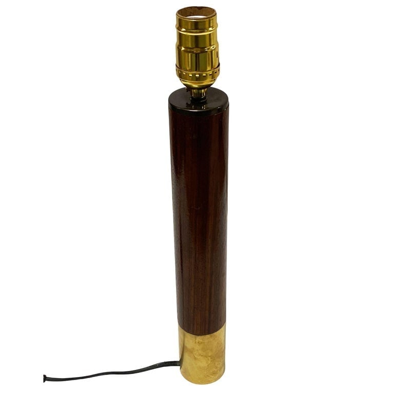 Brass Bsica M2 Table Dimmer Lamp by Santiago Roqueta For Santa and Cole w/ Shade - 7