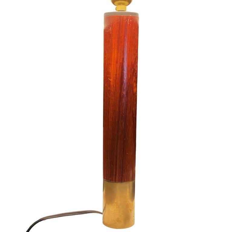 Brass Bsica M2 Table Dimmer Lamp by Santiago Roqueta For Santa and Cole w/ Shade - 8