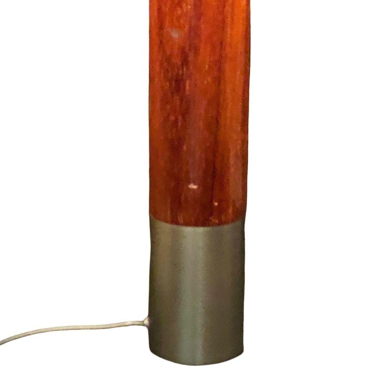Nickel Bsica M2 Table Dimmer Lamp by Santiago Roqueta For Santa and Cole w/ Shade - 10