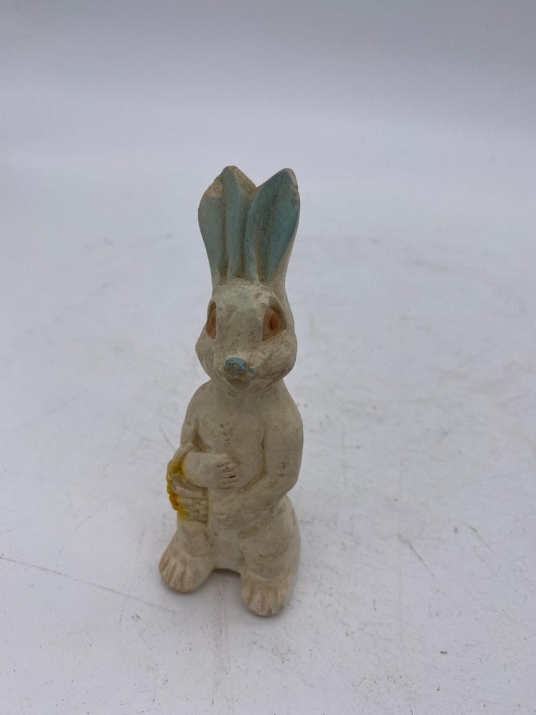 Magician Black Bunny in a Hat Rabbit Figural Collection - 5