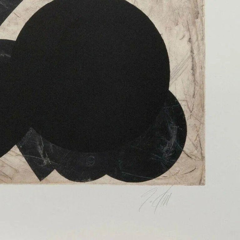 Guy Dill " Untitled" Post Modern Lithograph Print Limited 1 of 250 Signed - 5