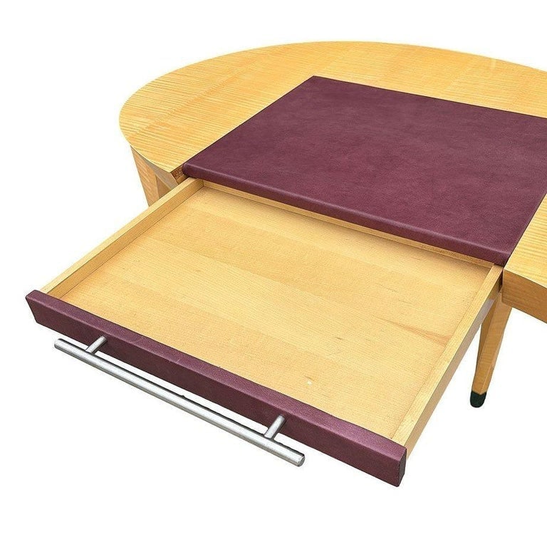 Dakota Jackson "Arabesque" Sculpted Sycamore Wood Writing Desk - 8