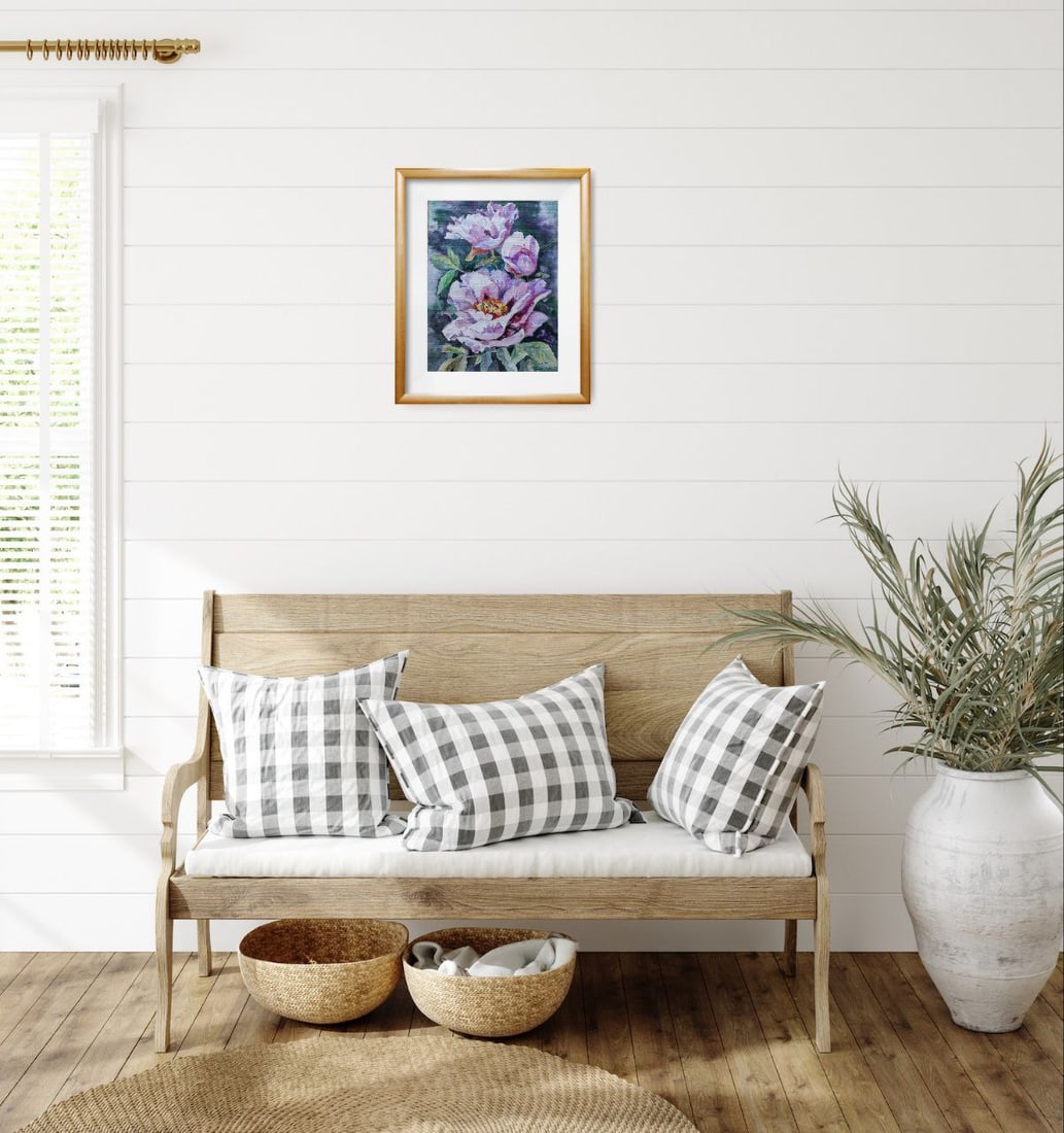 Watercolor painting Syphony Maria Voloschak - 10