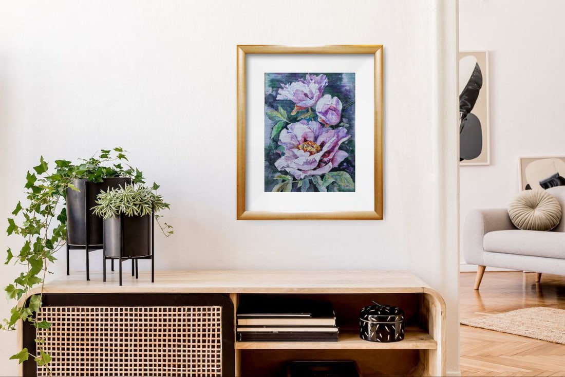 Watercolor painting Syphony Maria Voloschak - 9