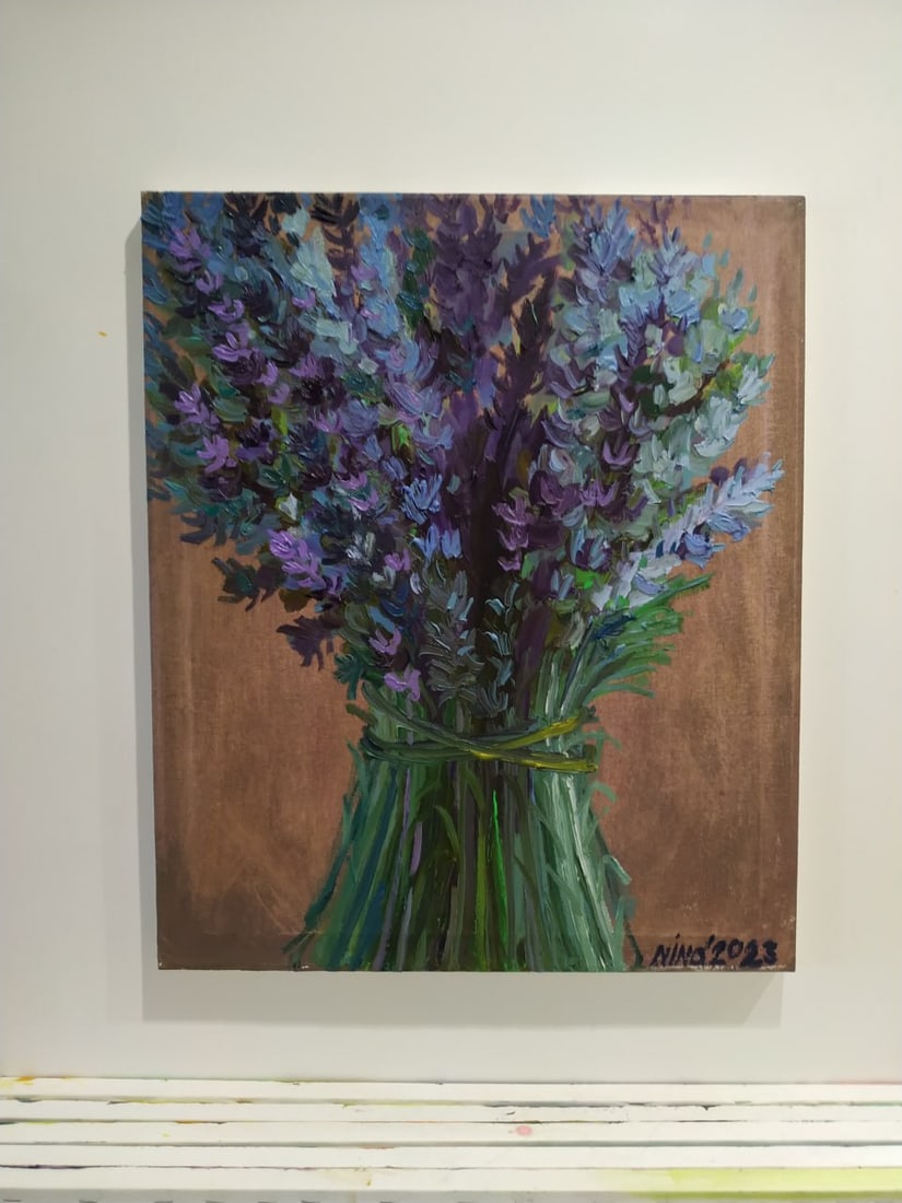 Oil painting Lavender Nina L - 10