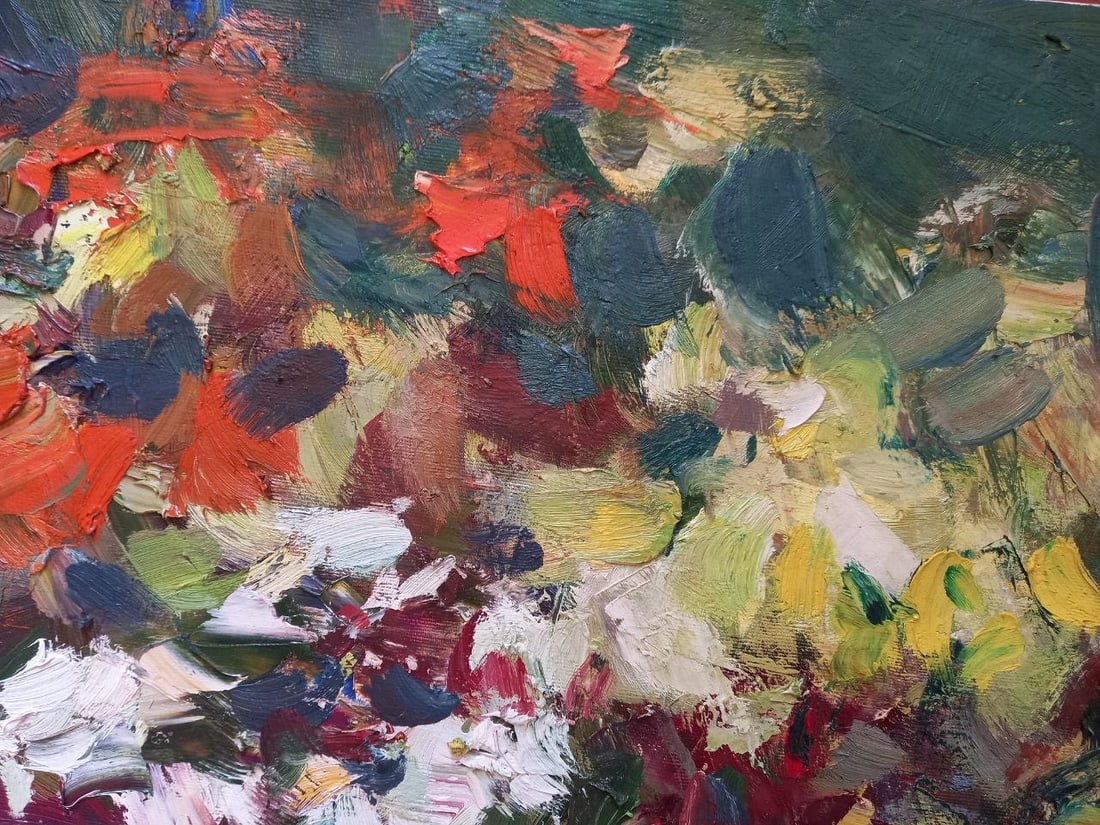 Oil painting Flower extravaganza Alex Ditriev - 2