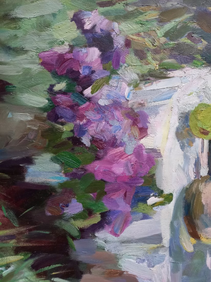 Oil painting Noble lilac Alex Ditriev - 8