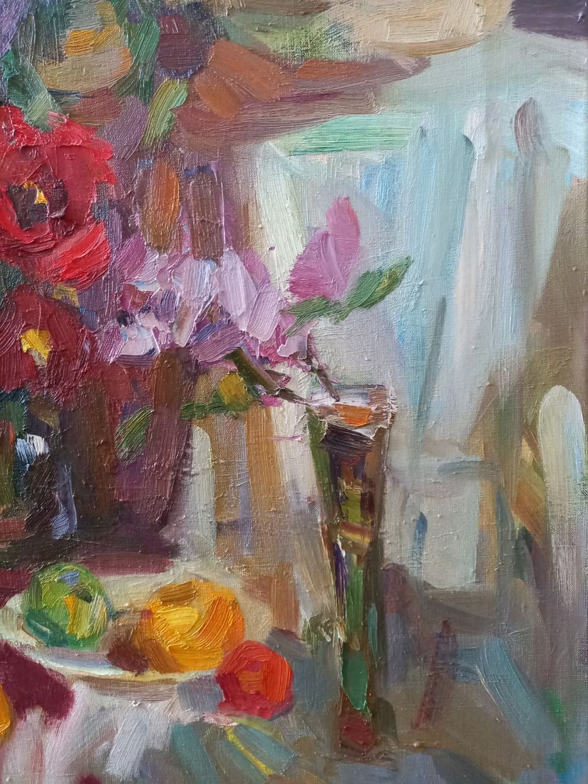 Oil painting May still life Alex Ditriev - 3