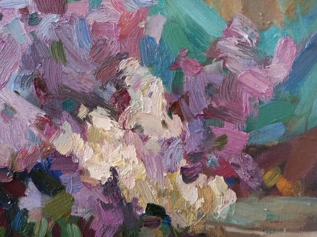 Oil painting May still life Alex Ditriev - 4