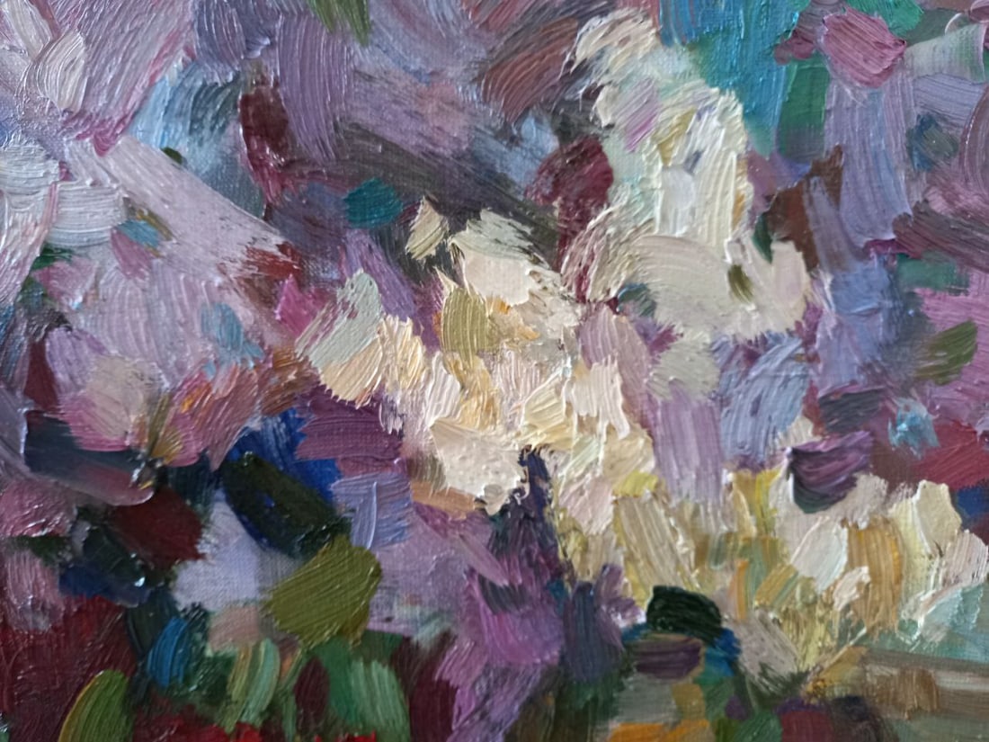 Oil painting May still life Alex Ditriev - 6