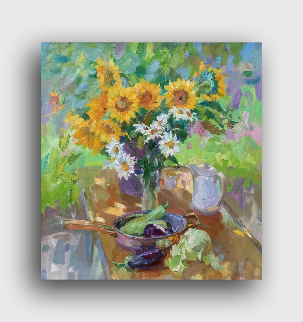 Oil painting Easy day Alex Ditriev - 2