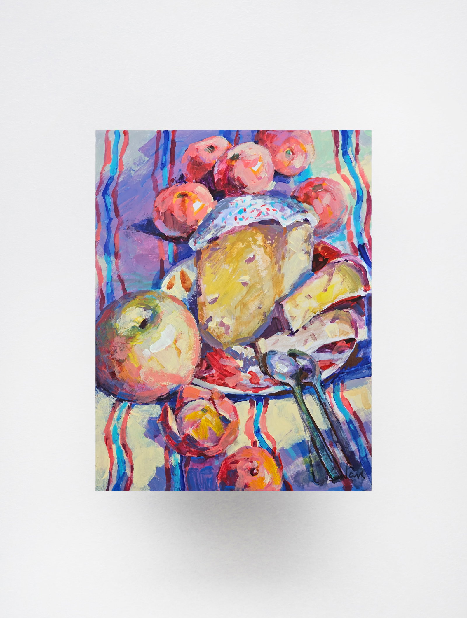 Acrylic painting Easter still life Vyacheslav Petrovich Babac - 10