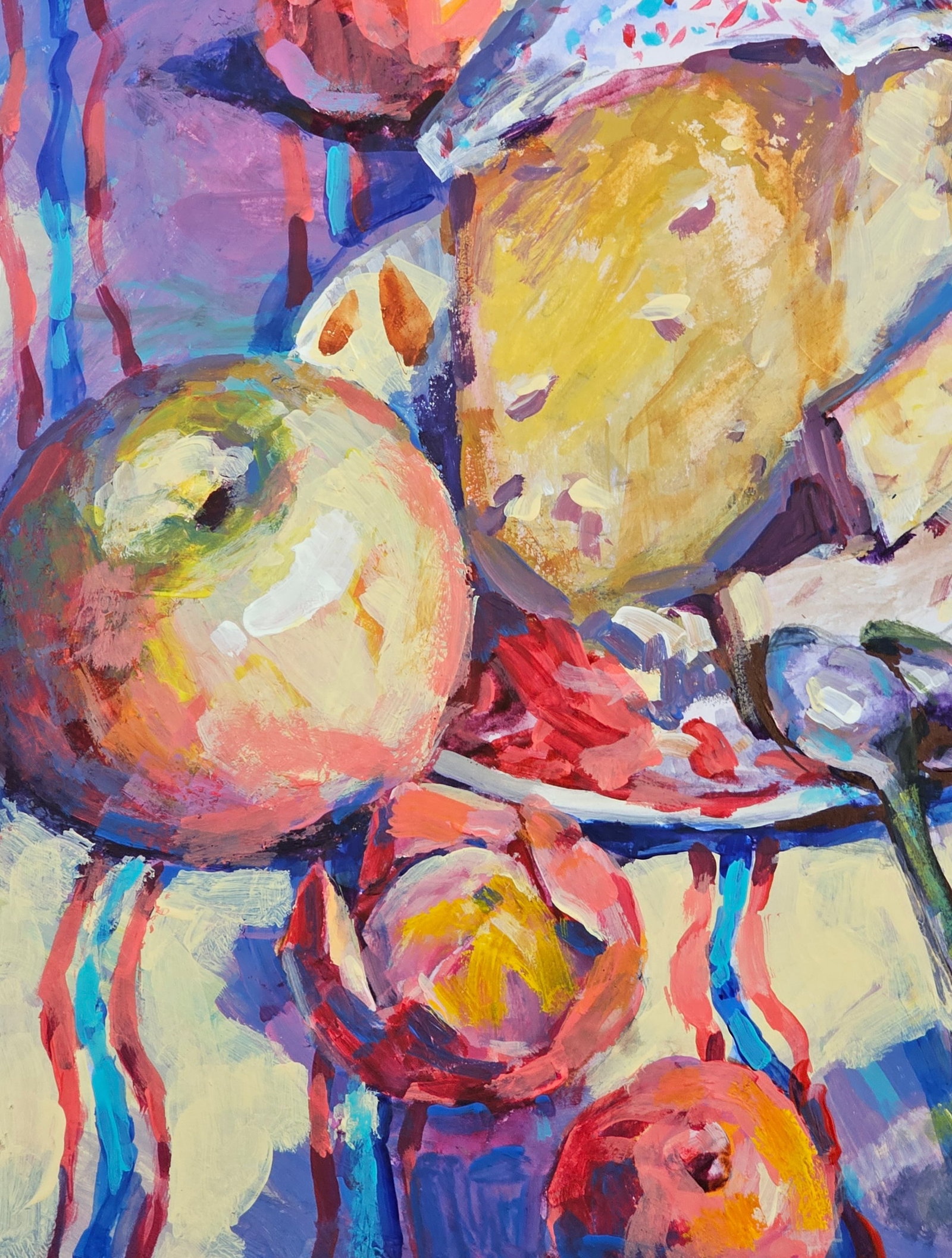 Acrylic painting Easter still life Vyacheslav Petrovich Babac - 5