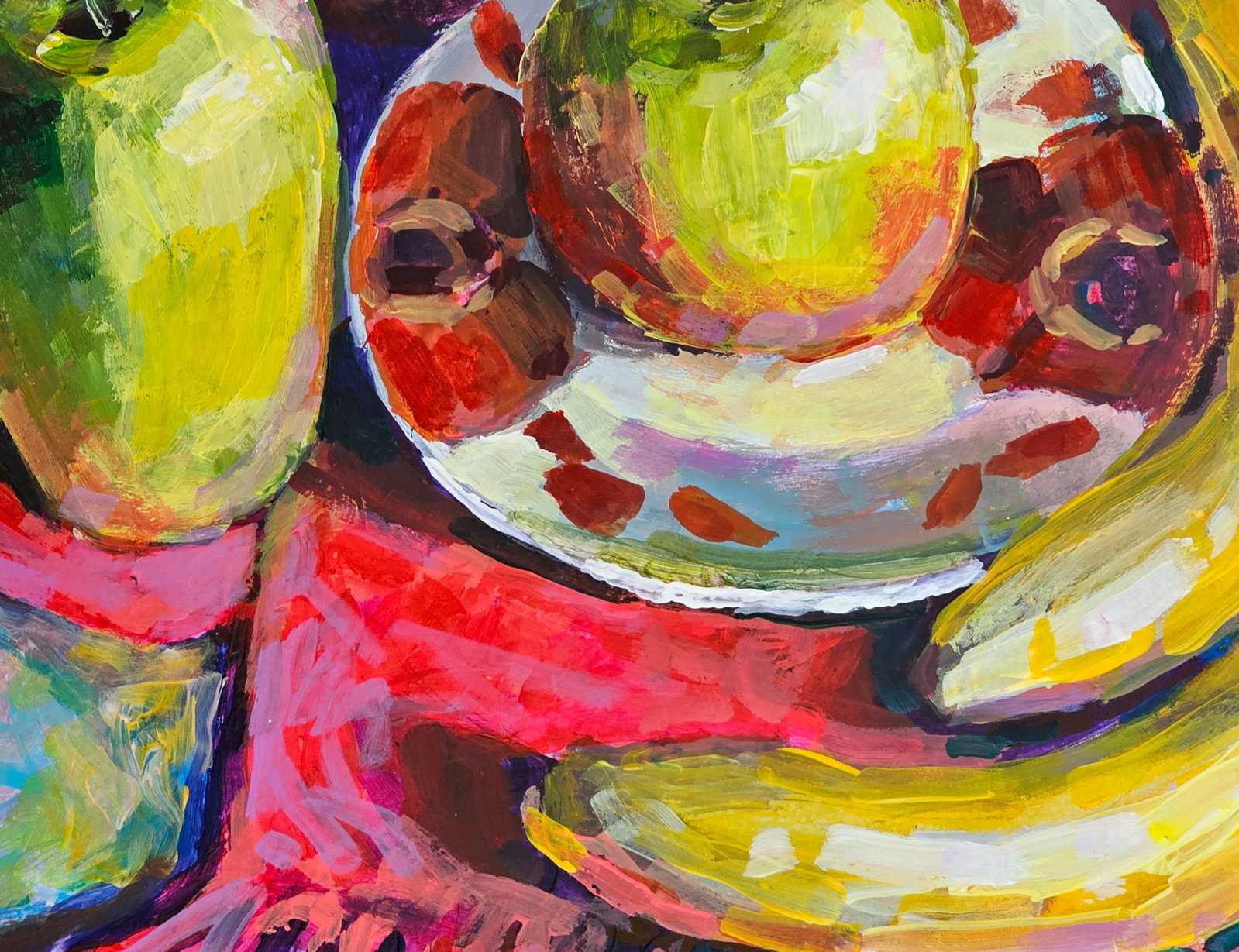 Oil painting Easter fruits Vyacheslav Petrovich Babac - 7