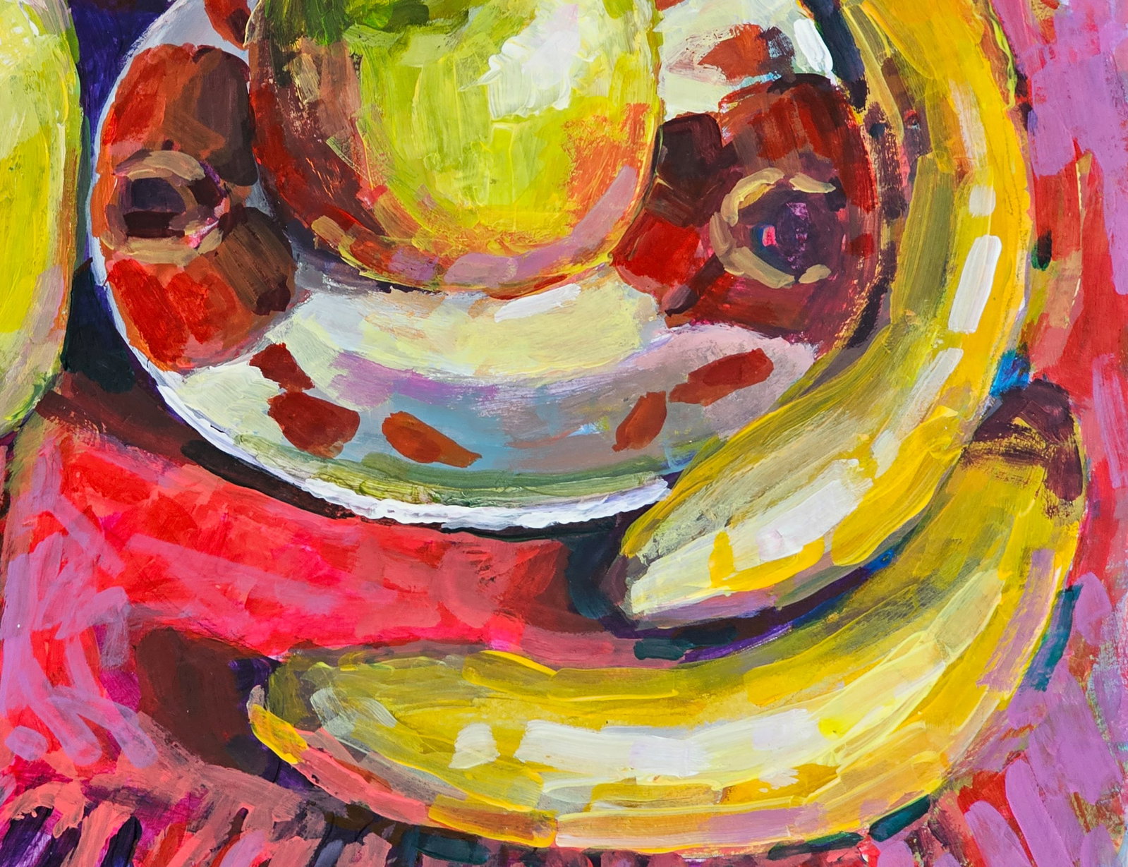 Oil painting Easter fruits Vyacheslav Petrovich Babac - 9