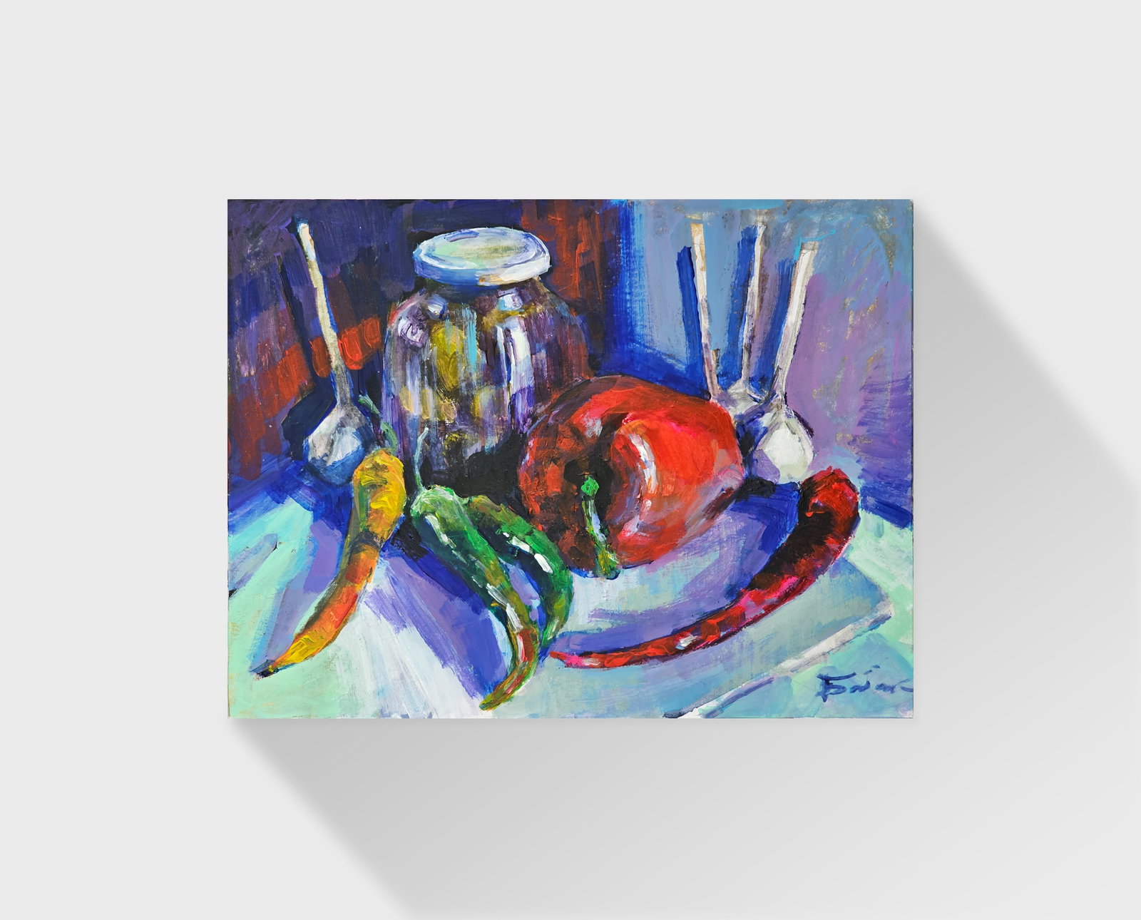 Oil painting Still life Vyacheslav Petrovich Babac - 10