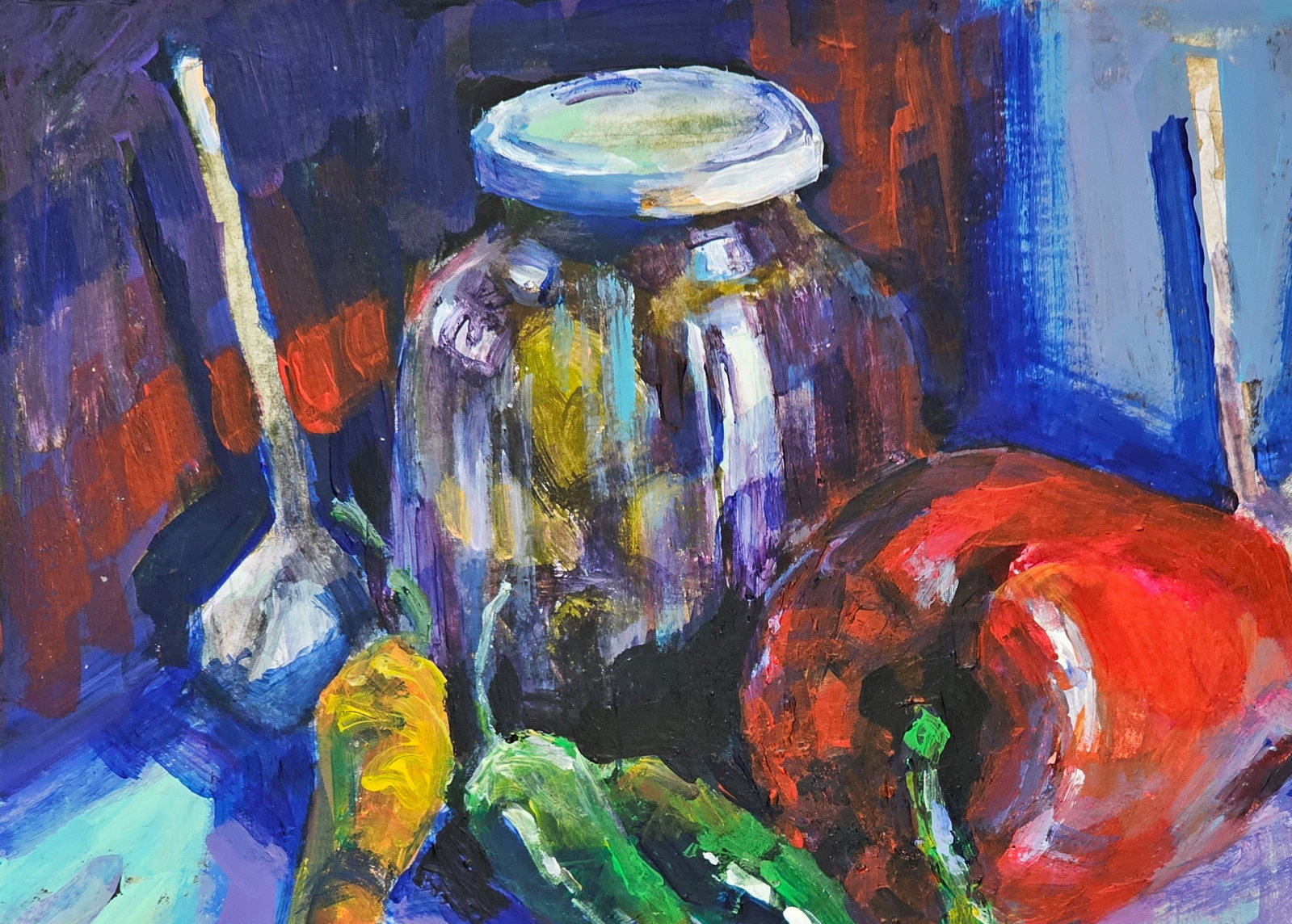 Oil painting Still life Vyacheslav Petrovich Babac - 3