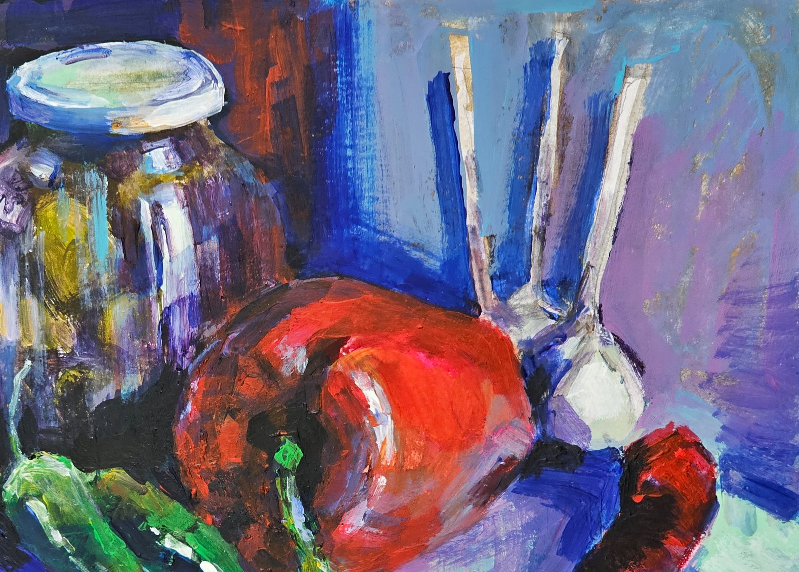 Oil painting Still life Vyacheslav Petrovich Babac - 4
