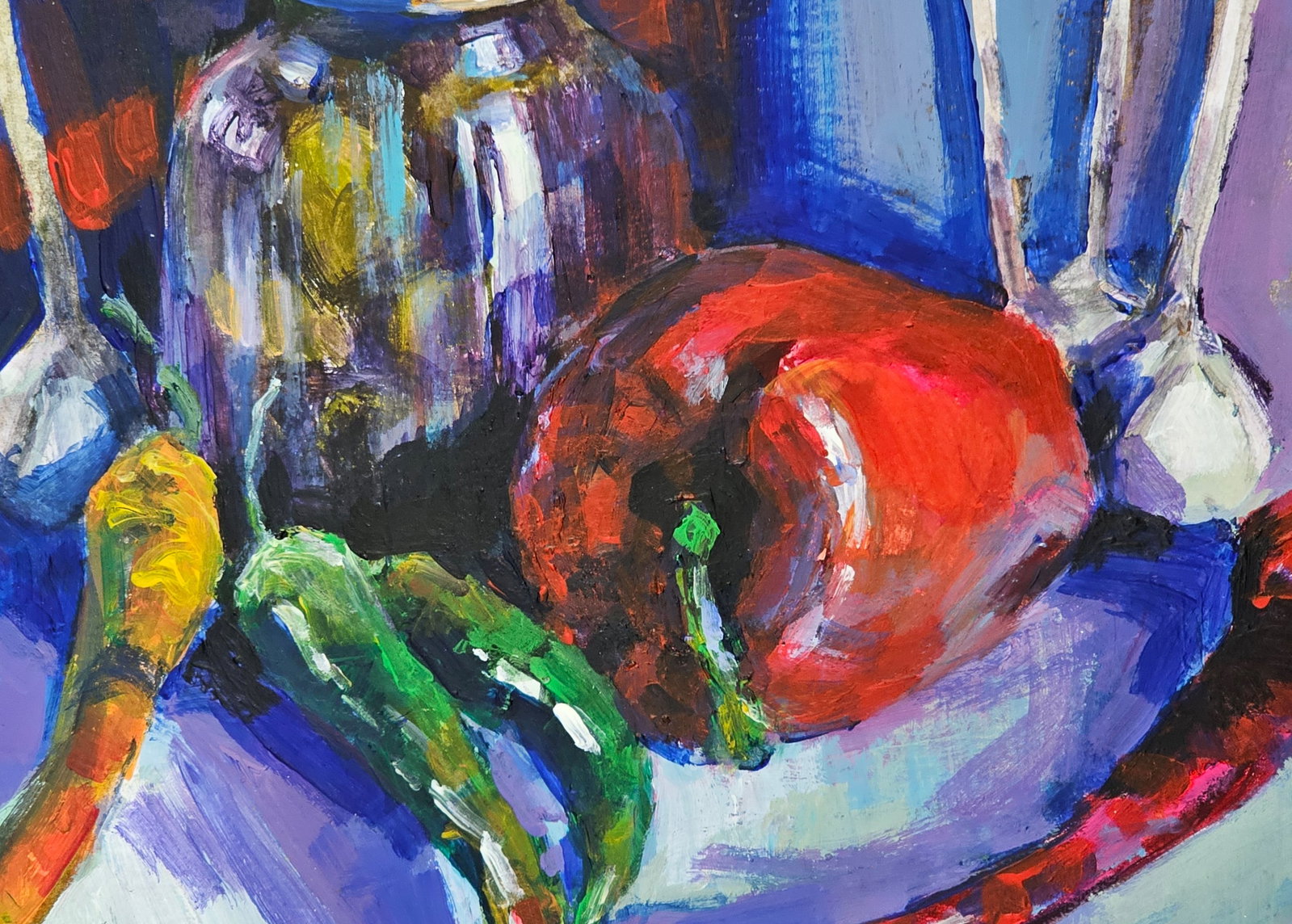 Oil painting Still life Vyacheslav Petrovich Babac - 7