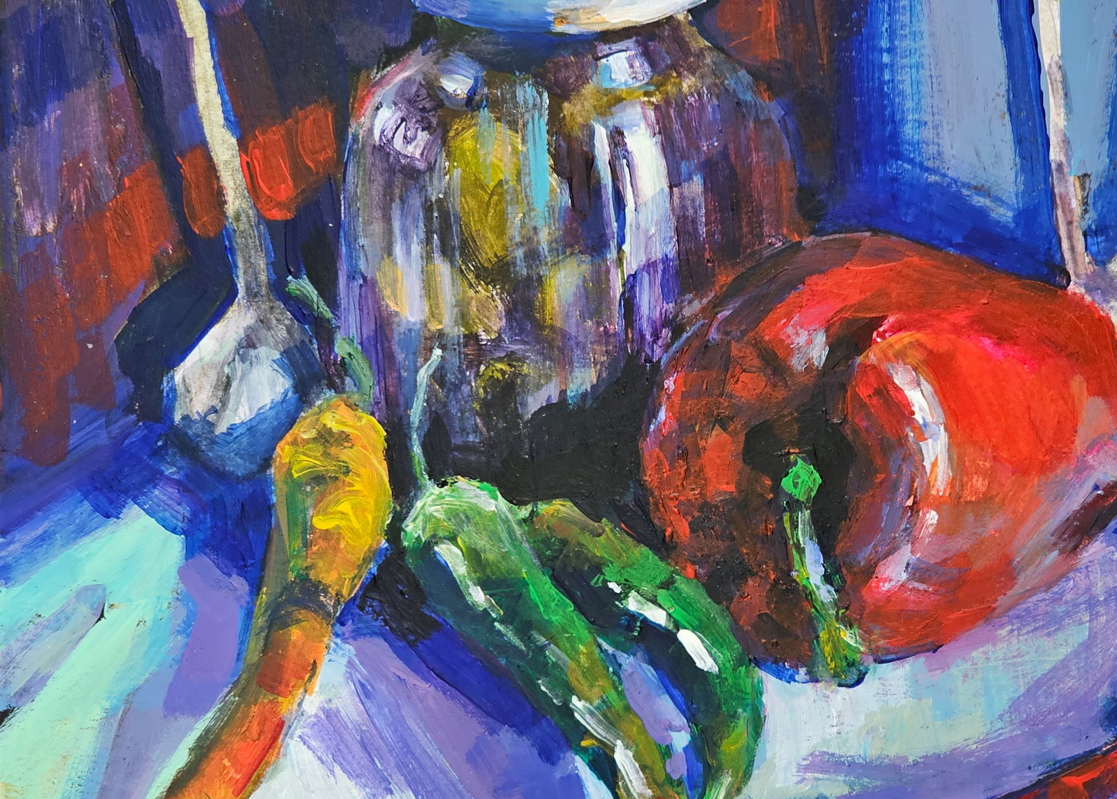 Oil painting Still life Vyacheslav Petrovich Babac - 8