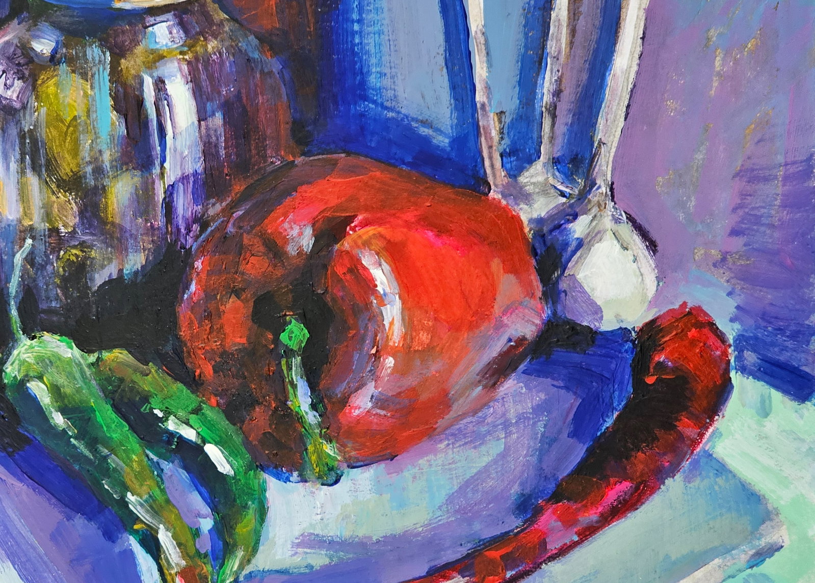 Oil painting Still life Vyacheslav Petrovich Babac - 9