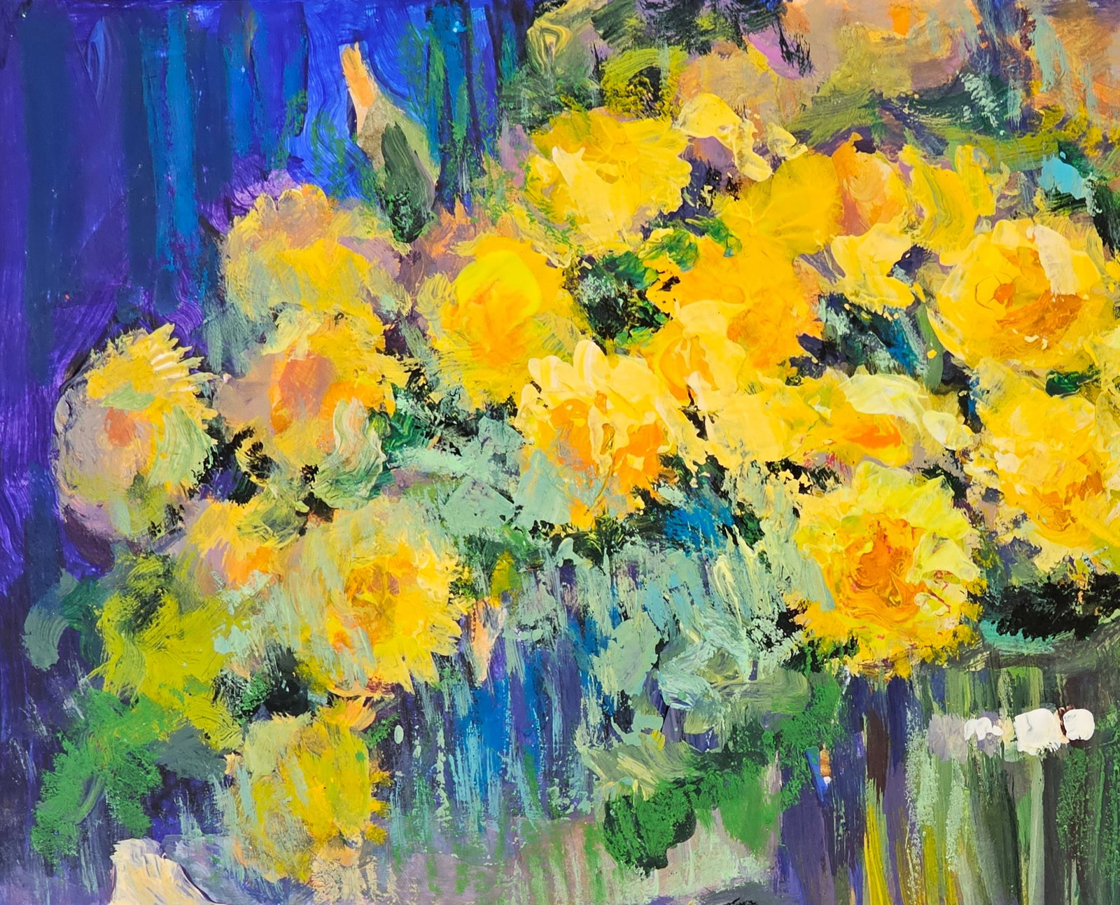 Oil painting Dandelions Vyacheslav Petrovich Babac - 3