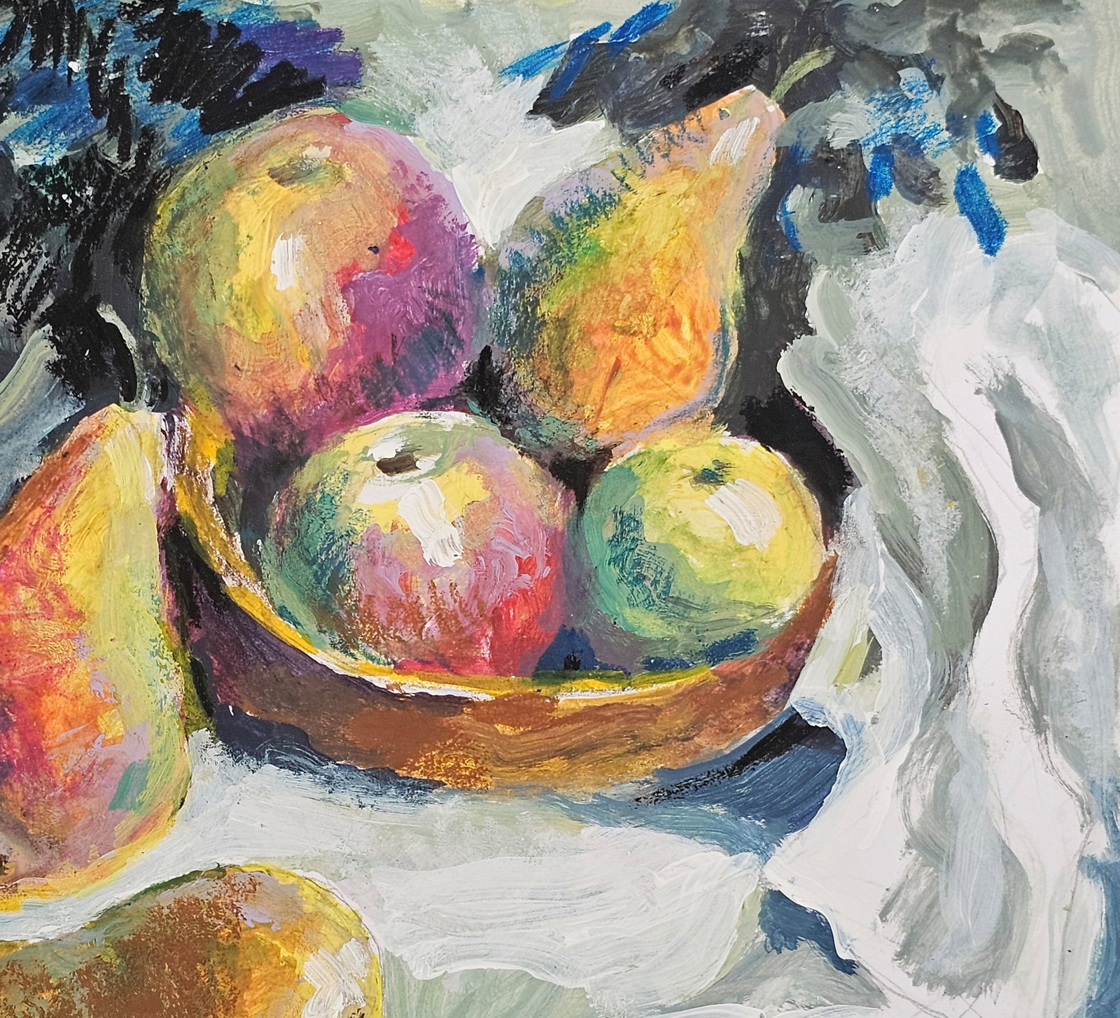 Acrylic painting Fruit still life Vyacheslav Petrovich Babac - 4