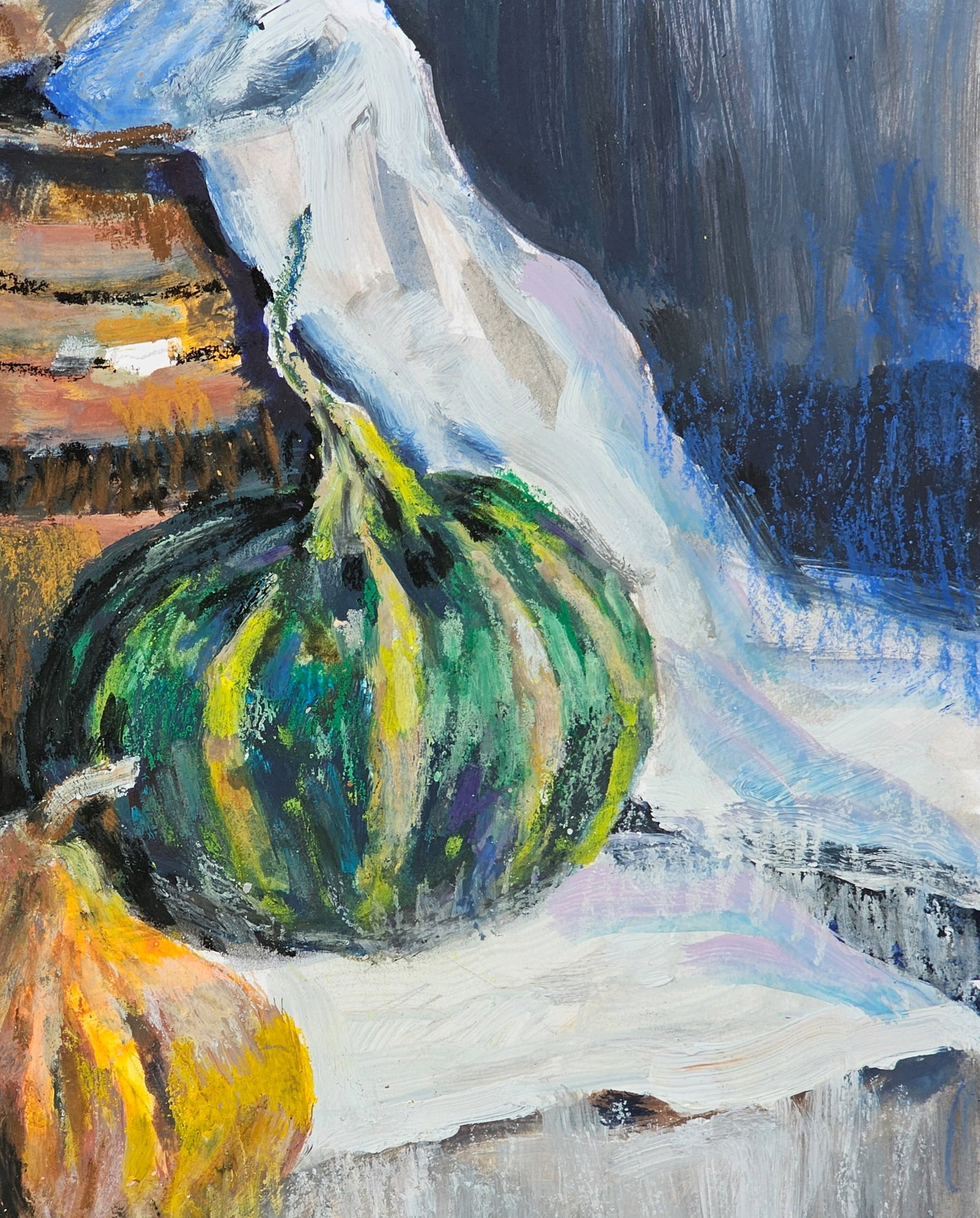 Acrylic painting Pumpkins Vyacheslav Petrovich Babac - 9