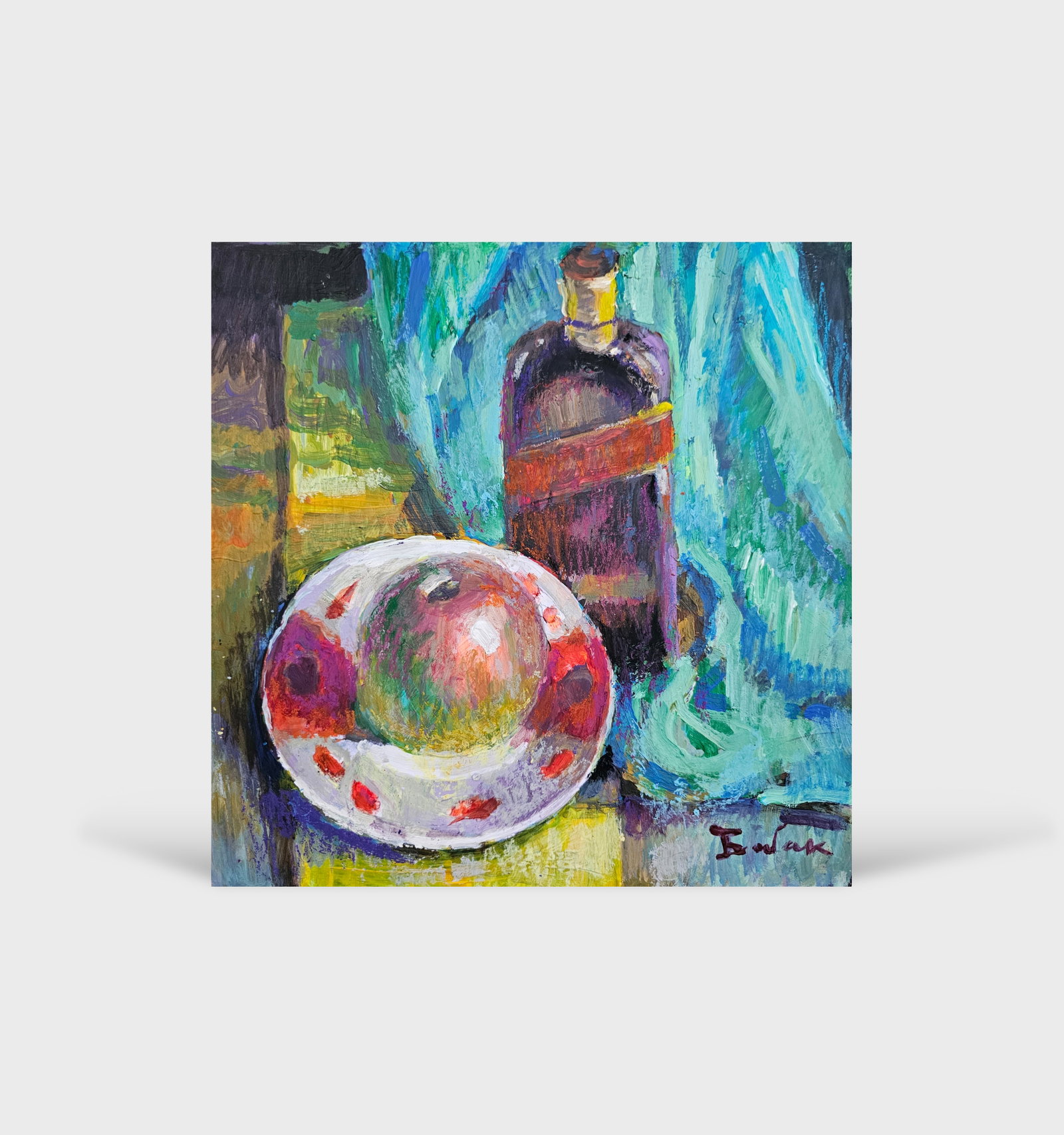 Acrylic painting still life Vyacheslav Petrovich Babac - 10