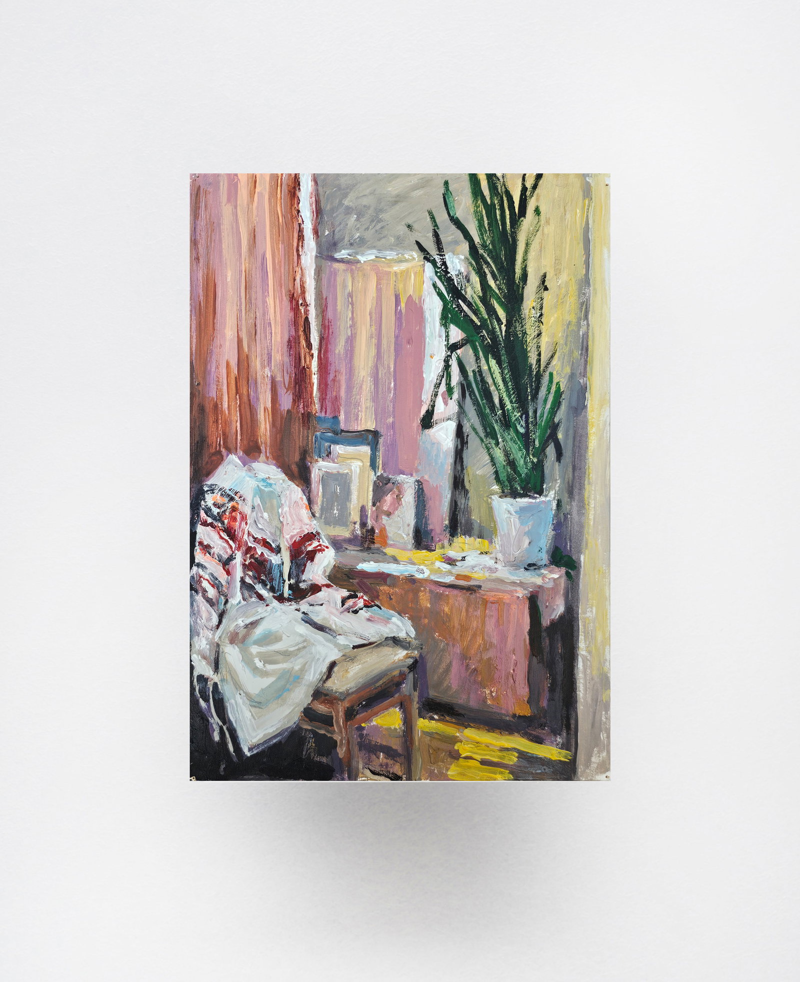 Acrylic painting Tatyana's embroidery Vyacheslav Petrovich Babac - 10
