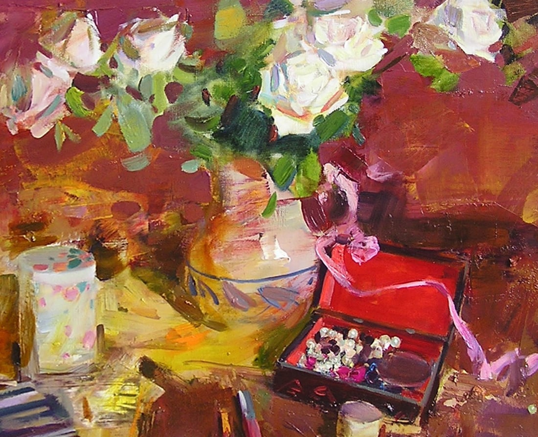 Oil painting Roses Serg Kovalenko - 7