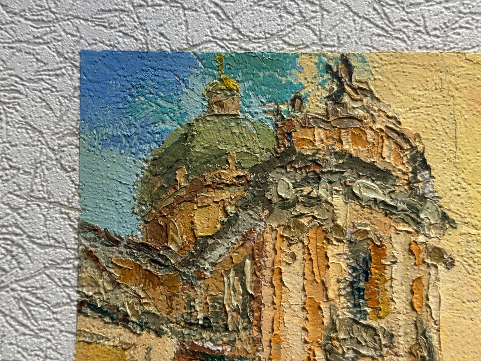 Oil painting with frame Lviv St. George's Cathedral K. Leonid - 3
