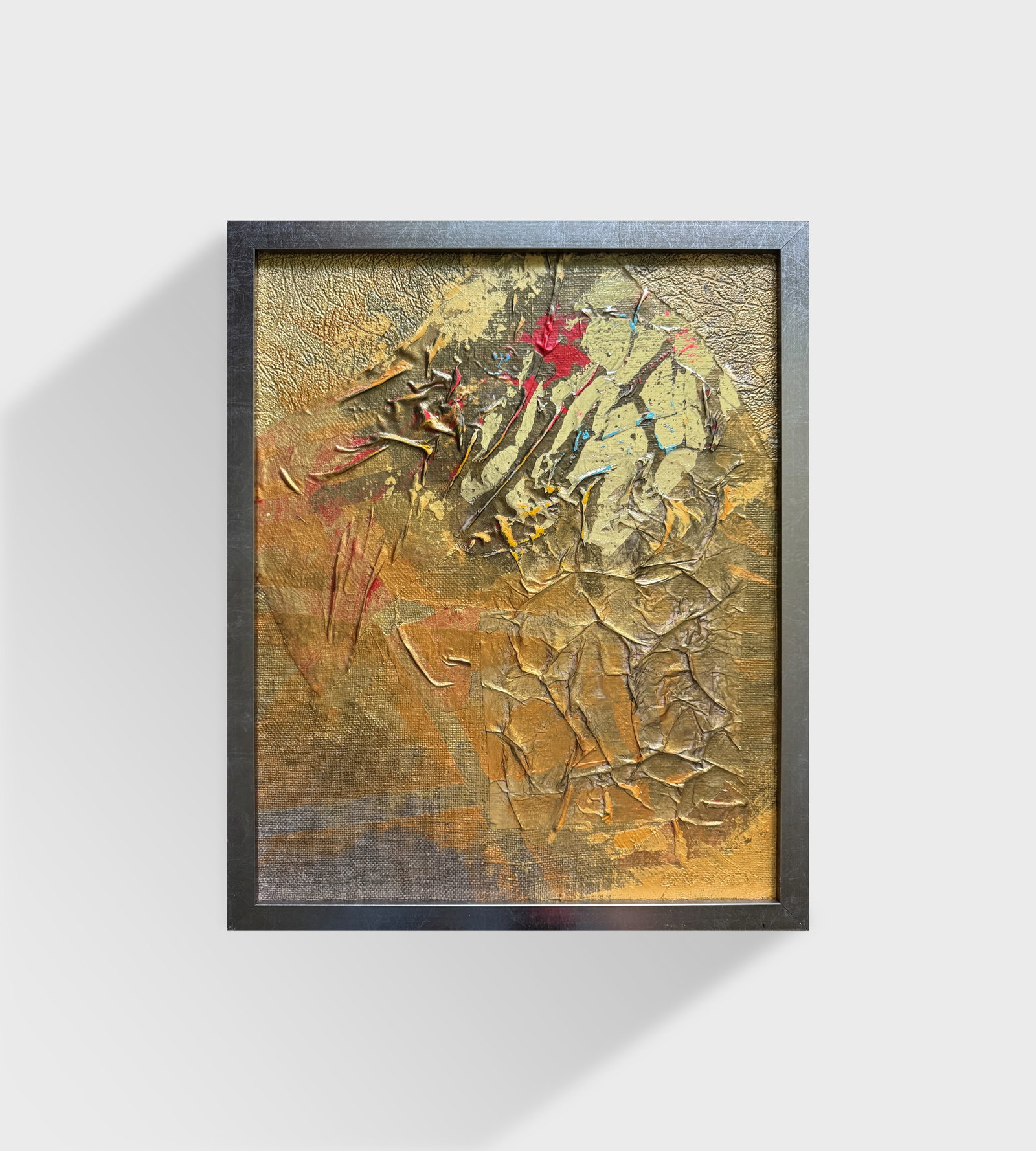 Perception of the author's technique Oil painting with frame Gold K. Leonid - 12