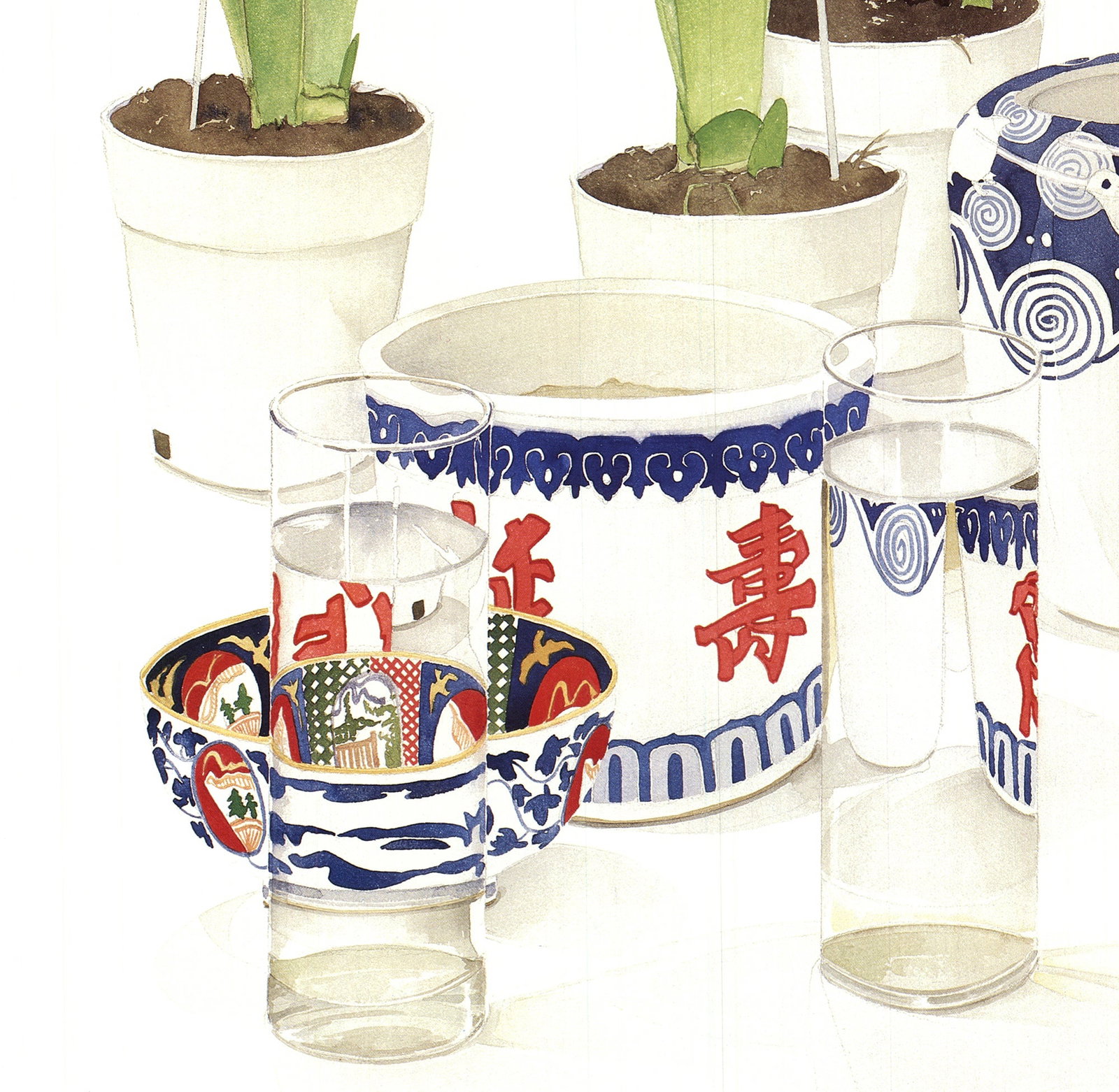Gary Bukovnik - California Still Life No. 14 - 1986 Offset Lithograph 40 x 22"" - 3