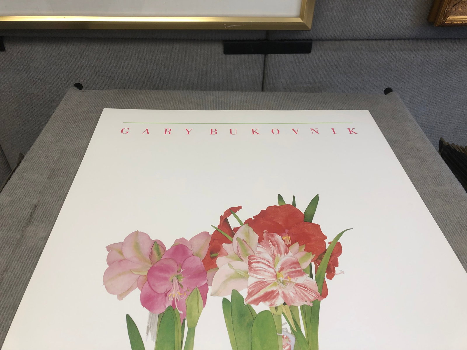 Gary Bukovnik - California Still Life No. 14 - 1986 Offset Lithograph 40 x 22"" - 8