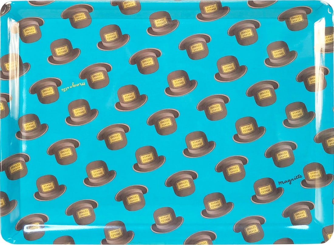 Rene Magritte - Chapeau TRAY (lg) - 2014 11 x 15"" - 2