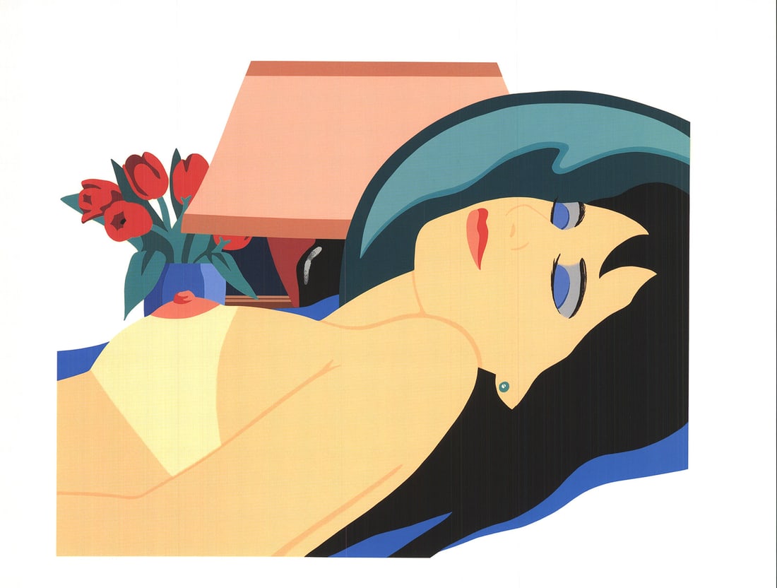 Tom Wesselmann - Cynthia - 2012 Offset Lithograph 14.25 x 18.25"" - 2