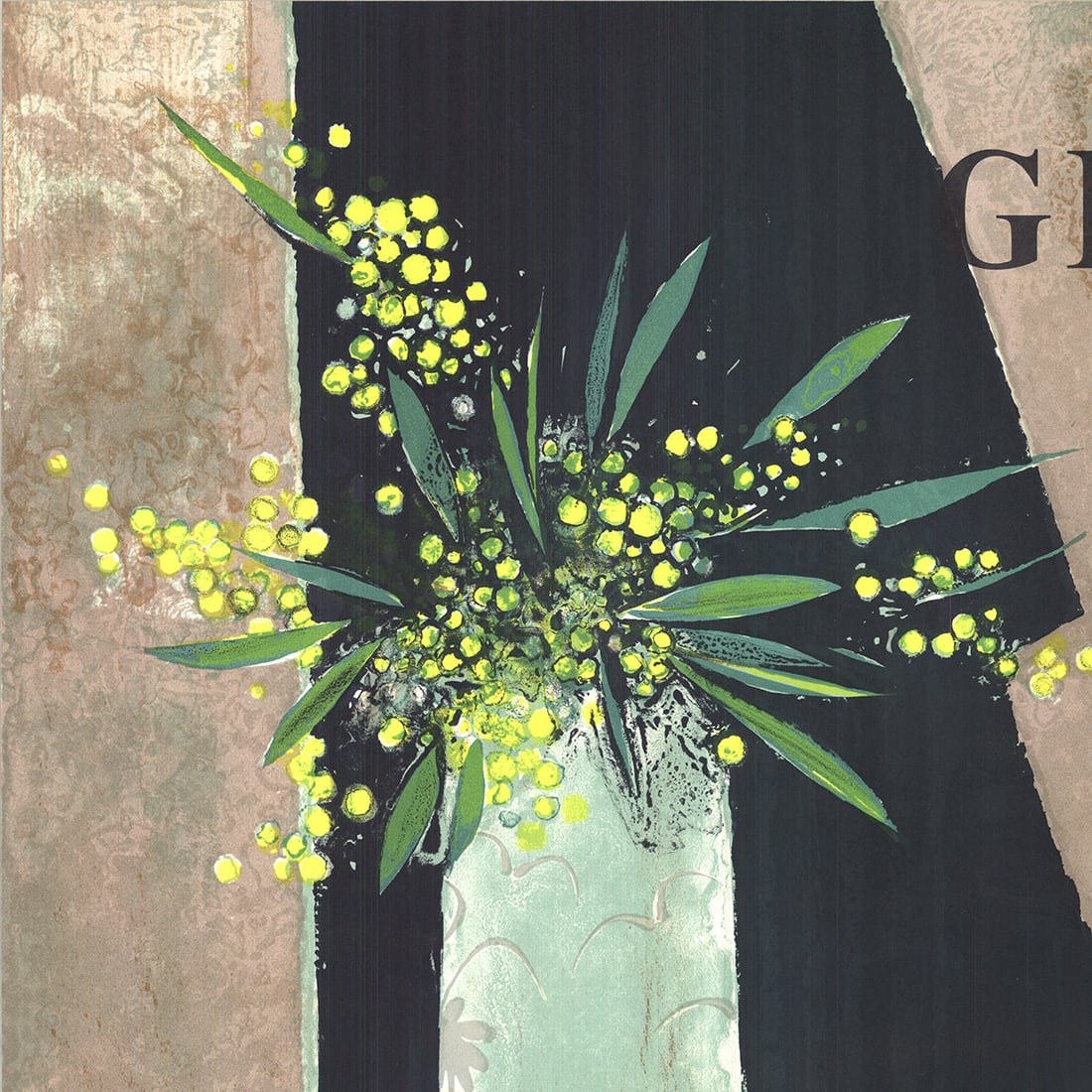 Rene Genis - Galerie Des Chaudronniers - 1984 Lithograph 26 x 19.5"" - 2